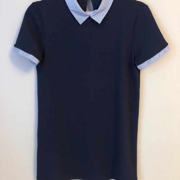 Zara Trafaluc Collar Shift Mini Dress - Picture 2 of 3